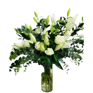 Lilies Eucalyptus Grace
