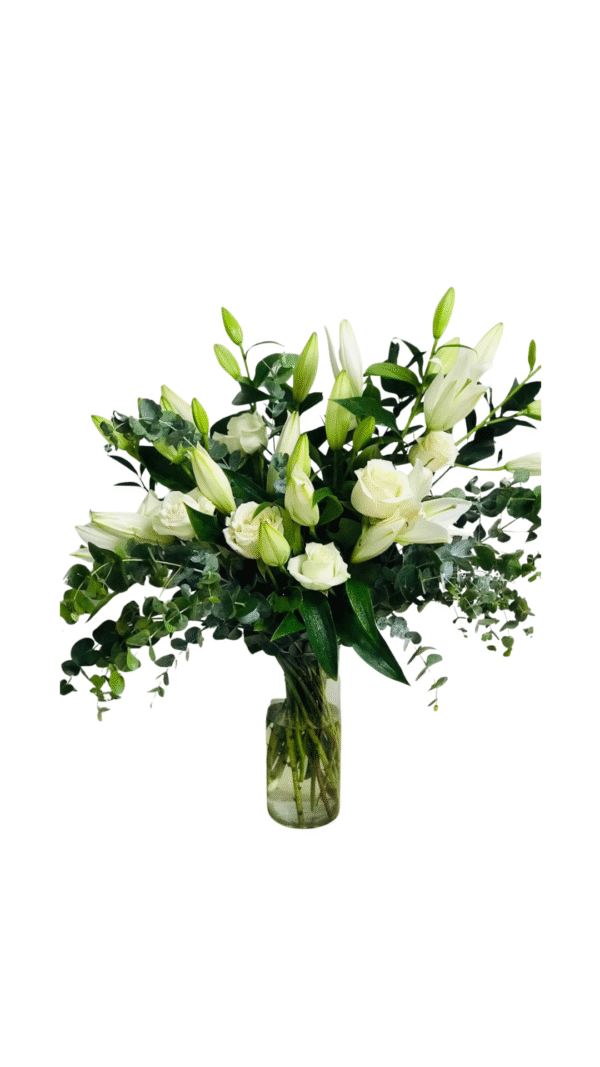 Lilies Eucalyptus Grace