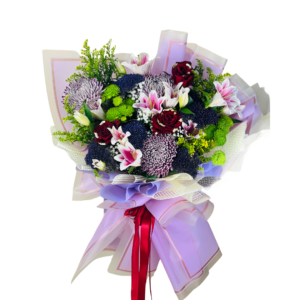 Purple Romance Bouquet
