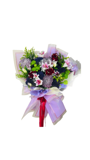 Purple Romance Bouquet