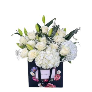 Crystal White Arrangement